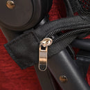 Passeggino per Cani e Gatti Pieghevole 80x53x101 cm in Alluminio Rosso e Nero