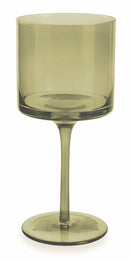 Set 6 Calici Ø8,2x20 cm in Vetro Villa d'Este Home Tivoli Cala Jondal Gialli