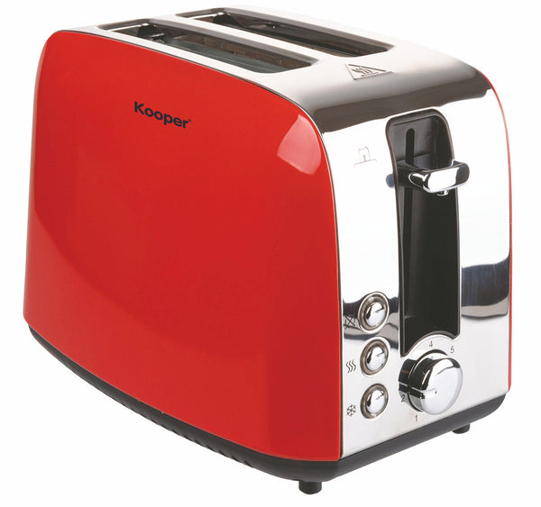 prezzo Elektrischer Toaster 925W Kooper Arizona Rot