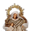 Natività tessuto oro cm xh25,4