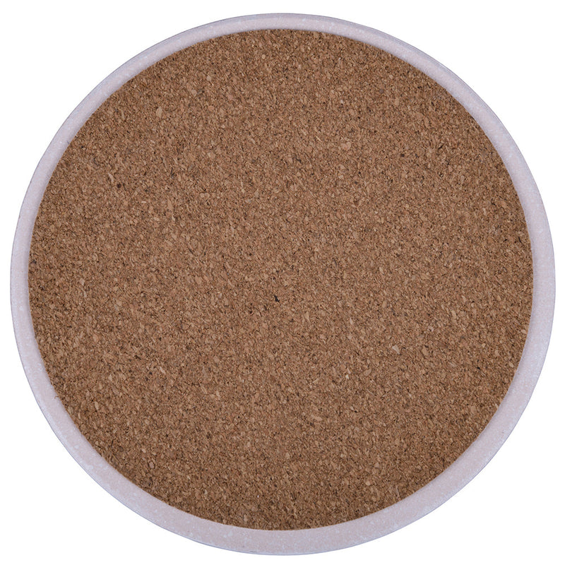 Set 6 Sottobicchieri Ø10x1 cm  in Ceramica VdE Tivoli 1996 Terrazzo