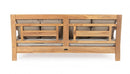 Divano Letto da Esterno Daybed 190x112x81h cm con Cuscini Bali Natural Fsc