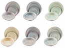 Servizio Piatti 18 Pezzi in Stoneware Soriani Sand Multicolor