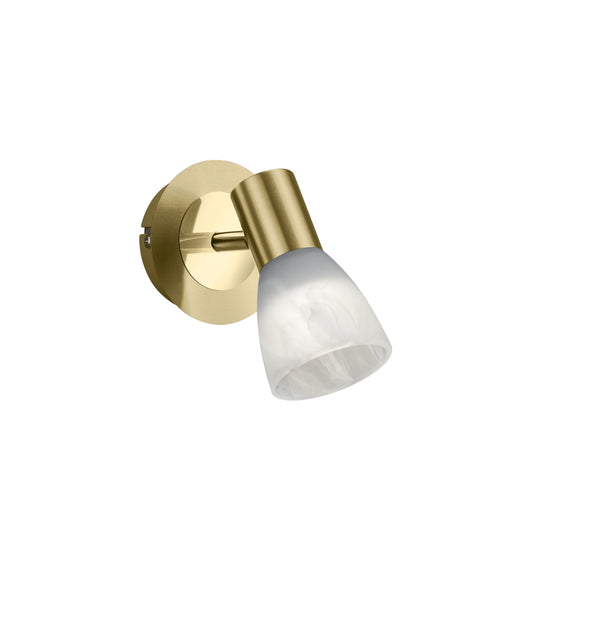 prezzo LED-Innenstrahler aus satiniertem Messingmetall