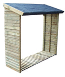 Legnaia 188x69x183 cm Senza Pavimento in Legno Picea Massello Trattato