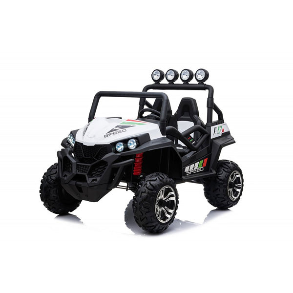 prezzo Macchina Elettrica per Bambini Licenza Ufficiale Polar 24V Fuoristrada 2 Posti Bianco