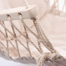 Amaca Poltrona Sospesa 95x50 cm in Cotone Beige