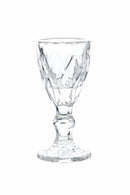 Set 6 Bicchierini per Liquore Ø5x10,5 cm in Vetro Villa d'Este Home Tivoli Prisma