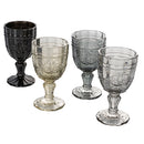 Set 4 Calici Syrah Stones in Vetro VdE Tivoli 1996 Grigio