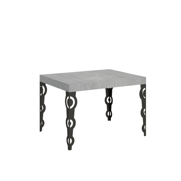 acquista Tavolo Allungabile 110-194x70x77 cm Karamay Cemento e Antracite