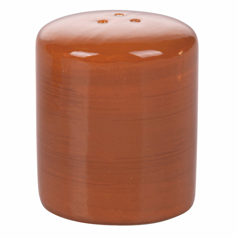 Menage 5 Pezzi in Ceramica con Stand in Metallo VdE Tivoli 1996 Baita Chocolate