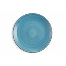 Servizio Piatti 12 Pezzi in Gres VdE Tivoli 1996 Baita Acqua Ocean