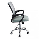 Poltrona da Ufficio Melody 56x58x94/104 h cm in Poliuretano Nero