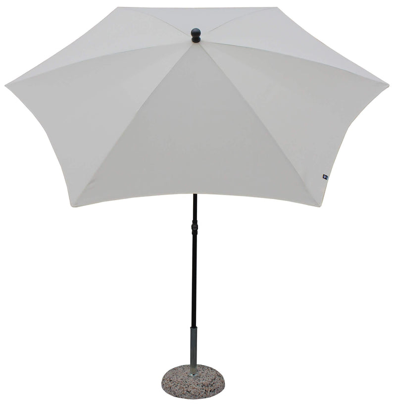 Ombrellone da Giardino Ø 2,5 m Palo Ø27 mm in Acciaio Maffei Kronos Ecrù