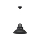 Lampada a sospensione Tibet  nera stile industriale