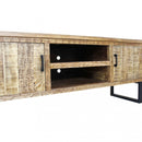 Mobile TV Bevis 160x45x60 h cm in Legno Marrone