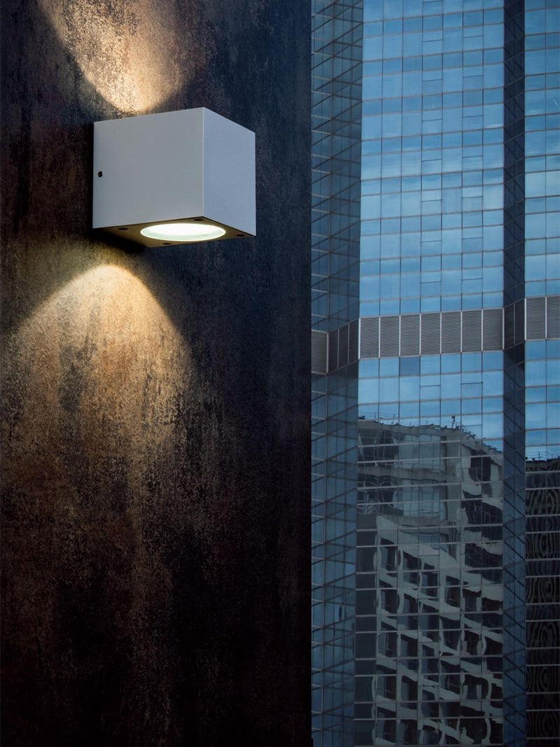 Applique da Esterno a LED 6W+6W 3000K Sovil Bianco