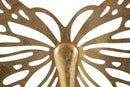 Farfalla Decorativa da Muro 3D 43x2x35 cm in Ferro Oro