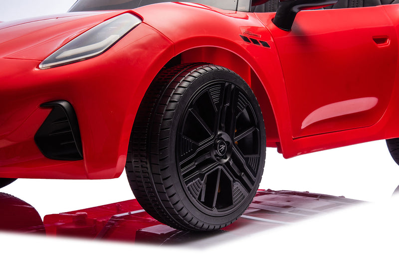 Macchina Elettrica per Bambini Licenza Maserati Folgore 12V Rosso  