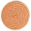 Set 4 Tovagliette Ø38 cm  in Paglia e Carta VdE Tivoli 1996 Spiral