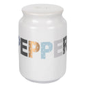 Menage Set Olio Aceto Sale e Pepe Ø6x20,5 cm 320 ml in Gres VdE Tivoli 1996 Luxury