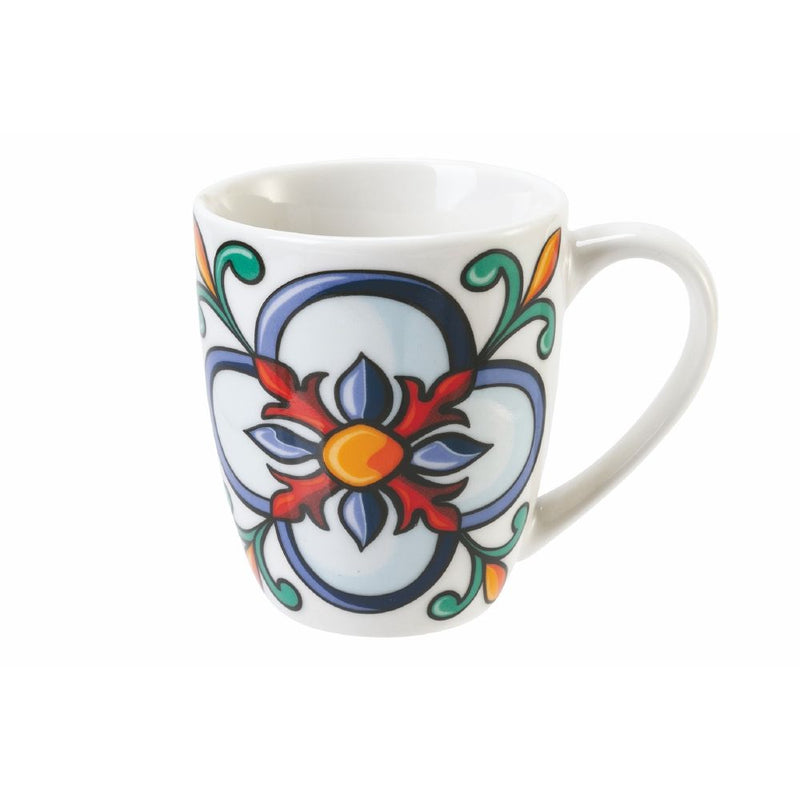 Set 6 Tazzine da Caffè Ø5,8x6,8 cm in Bone China VdE Tivoli 1996 Barrio