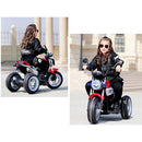 Moto Elettrica per Bambini 12V Miller Custom Rossa