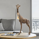 Lampada da Tavolo Giraffa 40x22x80 cm in Poliresina 