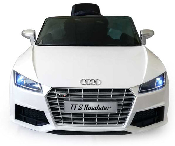 Elektroauto für Kinder 12V Audi TT S Roadster Weiß prezzo