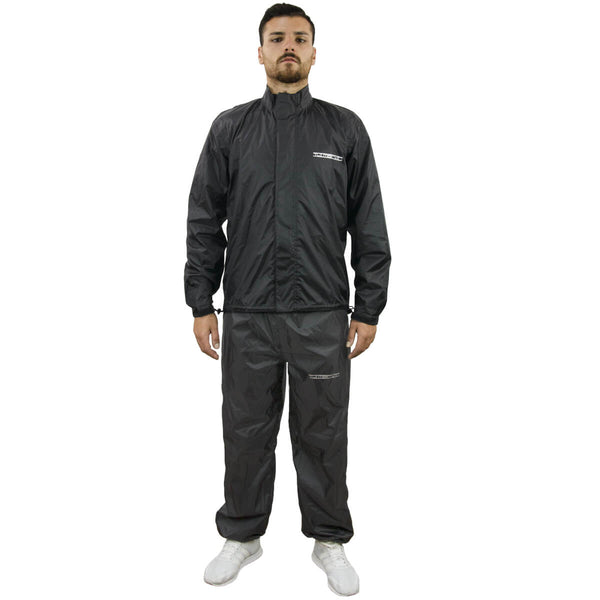 prezzo Regendichtes Set Minijacke Hose für Motorrad Scooter TJ Marvin E66 Schwarz