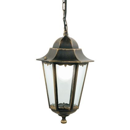 Pendelleuchte Farbe Schwarz und Gold für Outdoor Line Merlet Sovil acquista