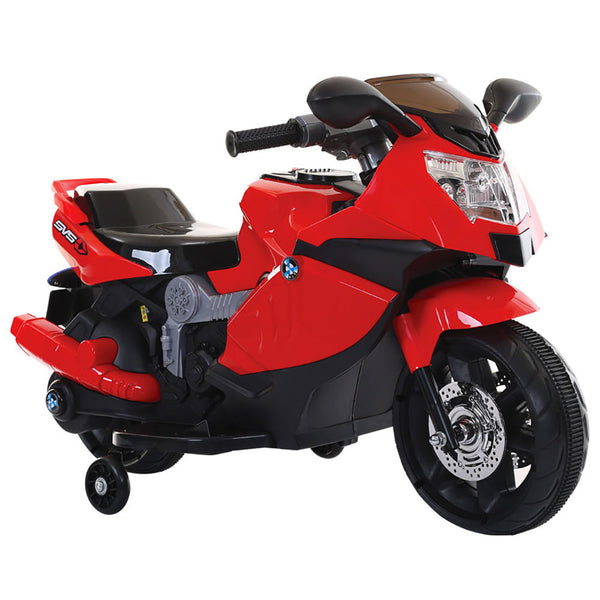 sconto Motorrad Elektro-Motorrad für Kinder 6V Kidfun Sport Rot