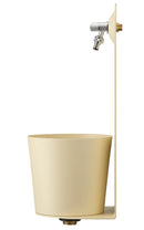 Fontana a Parete da Giardino con Rubinetto Belfer 42/PRX Avorio