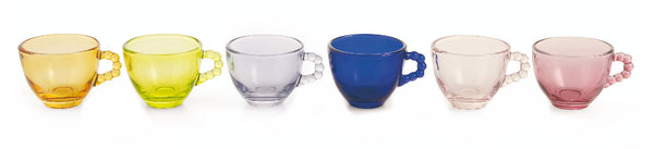 Set mit 15 Kaffeetassen aus Glas Ø6,5x5 cm Villa d'Este Home Tivoli Glas prezzo