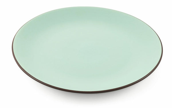 acquista Set 6 Speiseteller aus Steingut Ø26,7x3 cm Villa d'Este Home Tivoli Kora Light Verdi