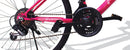 Bicicletta Mountain Bike MTB Ragazza 20" 21V Kidfun Jasmine Fucsia
