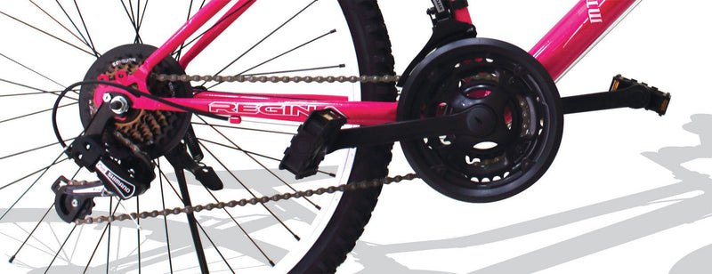 Bicicletta Mountain Bike MTB Ragazza 20" 21V Kidfun Jasmine Fucsia