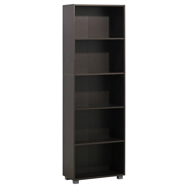Libreria 5 Ripiani 60x30x189 cm in Legno MDF Marrone Scuro online