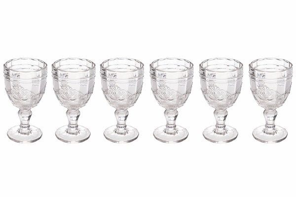 Set mit 6 Weinkelchen 235 ml Villa d'Este Home Tivoli sconto