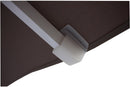 Ombrellone da Giardino 2,25x2,25 m Palo Ø40 mm in Alluminio Maffei Kronos Tortora