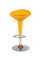 Tosini Hc 148Y Barhocker aus gelbem ABS und Stahl