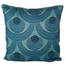 Set 3 Cuscini Decorativi 45x45 cm in Poliestere VdE Tivoli 1996 Vetiver Ottanio