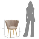 Poltrona 70x63x83 cm in Tessuto Imbottito