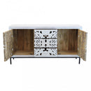 Mobile Cooper 150x40x80 h cm in Legno Marrone