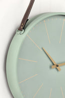 Orologio da Muro 40x6x66 cm Timeline in Legno Salvia