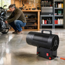 Riscaldatore Industriale a Gas Portatile 10 kW 38x19x30,5 cm con Protezione in Acciaio Laminato Nero      