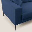 Divano 2 Posti 146x95x91 cm in Tessuto Blu