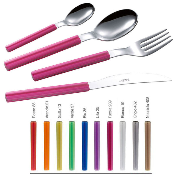 prezzo Service-Set Besteck 24-teilig in Stahl Eme Sky Verschiedene Farben