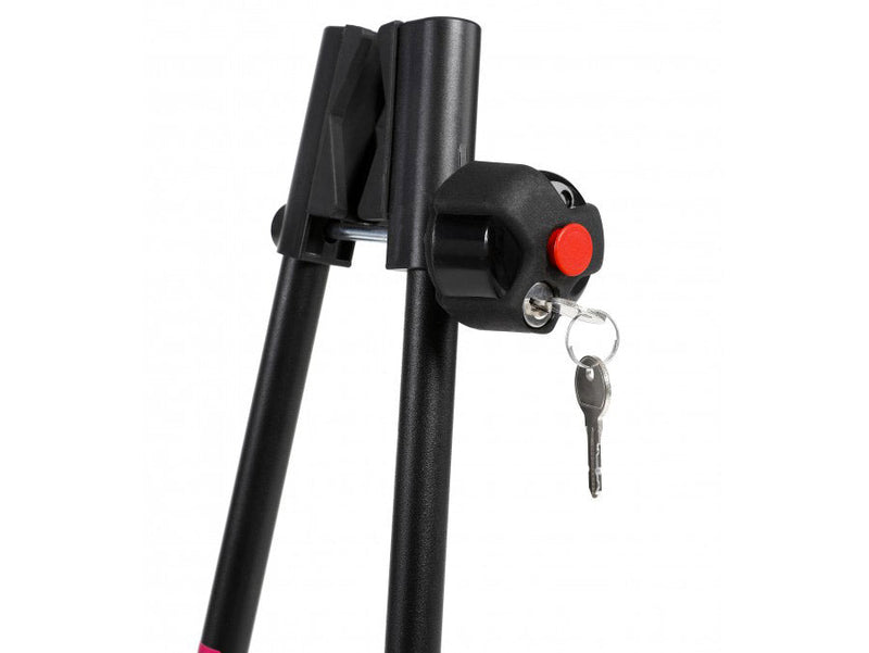 Portabici E-bike da Tetto in Alluminio Modula Panoramica Nero