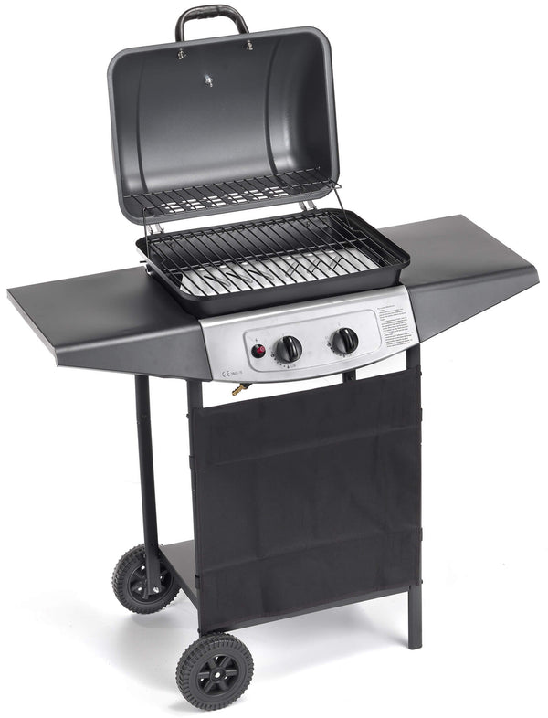 LPG Gasgrill mit Lavastein 1 Feuer Ompagrill 4936 Double prezzo